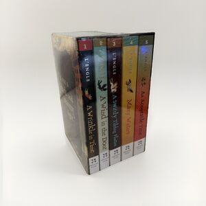 BRAND NEW SEALED The Wrinkle In Time Quintet Boxed Set By, Madeleine L’Engle